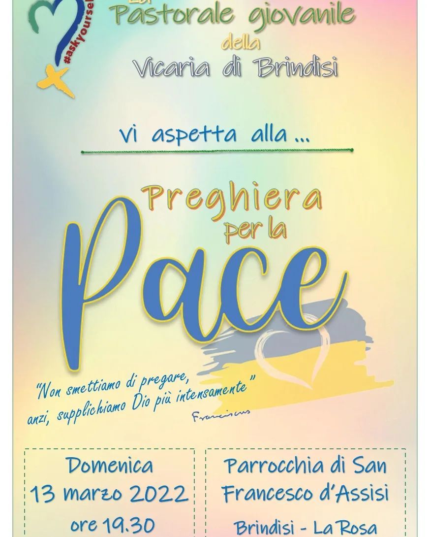 Preghiera per la Pace a Brindisi